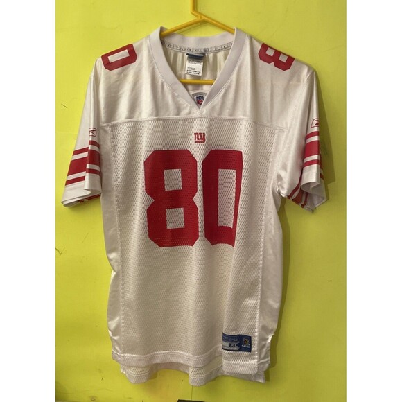 Authentic Jeremy Shockey #80 New York Giants Vintage NFL Football